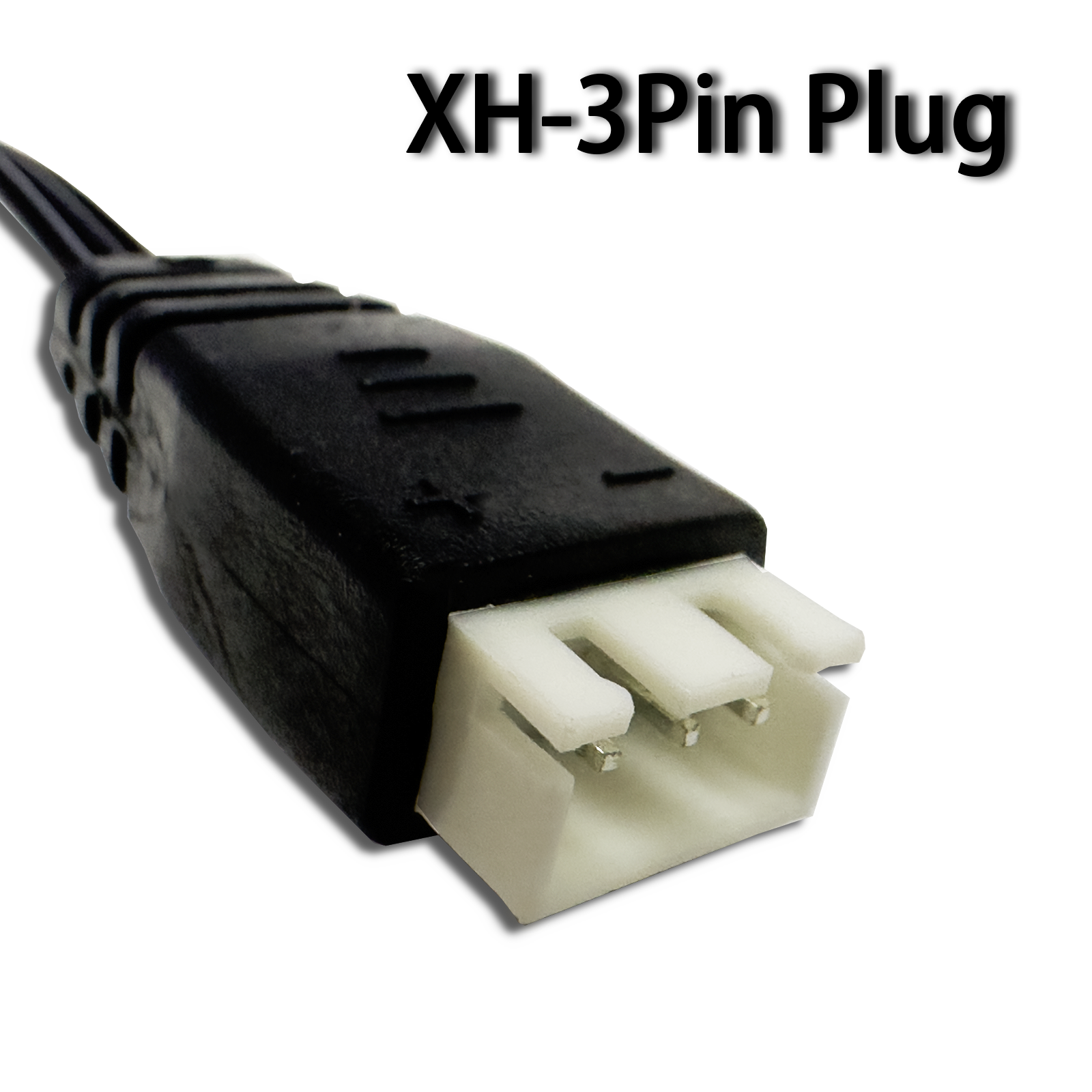 PCEONAMP XH-3P RC Battery Charger Cable Perfect for Your RC Car, Gel Blaster, Splatter Ball Gun, Drone and 7.4V LiPo Li-ion Battery (2 Pieces)